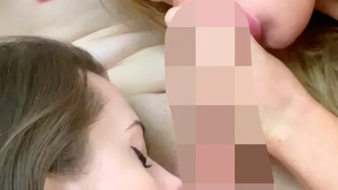 Wilder POV Dreier mit schönen geilen Mädchen