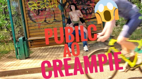Public Ao C******e Jeder Hat Es Gesehen !!!!