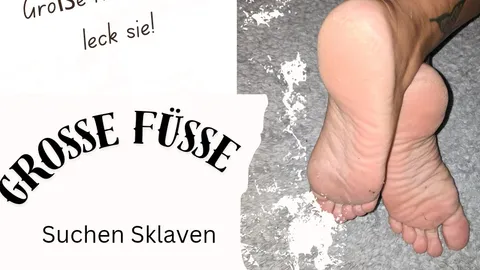 Sehr Große Fuß Sammlung - Sklave gesucht