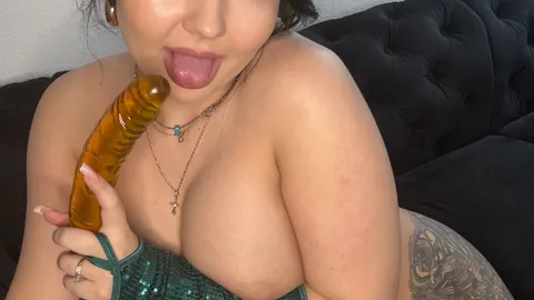 Heute dildo Session im Feen Kostüm 😈
