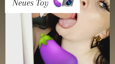 Neues Toy🍆🫦👅📷