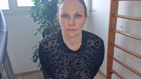 Ich mache es mir selber im Fitnessstudio
