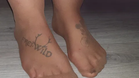 Füße (Nylon+Nackt) mit&ohne 💦