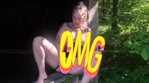 Mega geiles wetter und mega geiler outdoor s****t