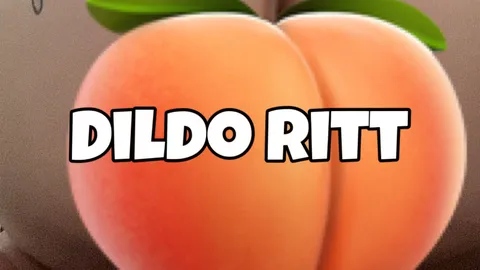 Ich reite meinen XL Dildo🍆🍑💦