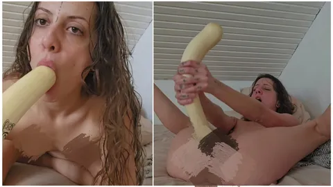 Dicker Holz Knüppel f**k