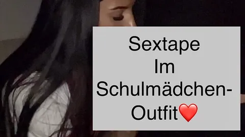 Sextape im SCHULMÄDCHENOUTFIT 😍🔞