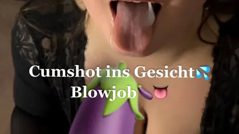 Cum$hot ins Gesicht💦 (Blowjob👅🍆)