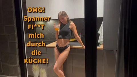 Spanner F**KT mich durch die Küche!