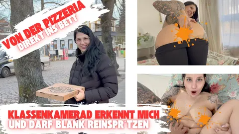 C******e vom Klassenbubi! Er darf blank reinspritzen!