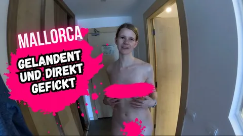 Auf Mallorca gelandet und direkt gef**kt