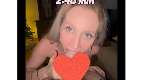POV Blowjob Abgeblasen und schlucken müssen