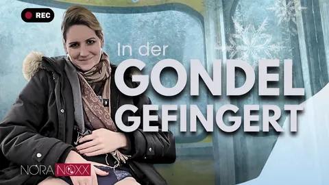 Geile Gondelfahrt: Heimlich fingern nach dem Skifahren!