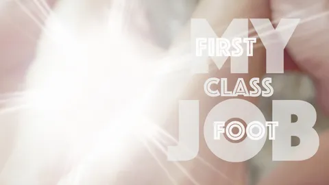 My First Class Footjob