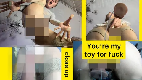 F**K MY P***Y HARD with BIG dildo!!! Creamy