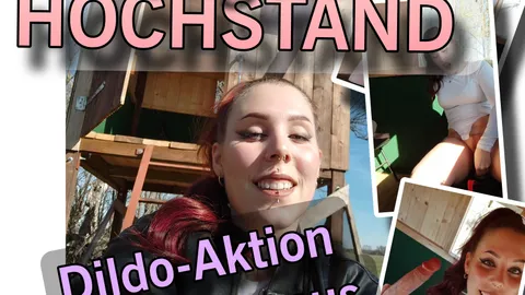 HOCHSTAND vom Jäger Dildo-f**k + Orgasmus 💦