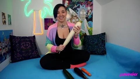 Gemüse testen mit Luna! Werde ich jetzt Vegetarierin?