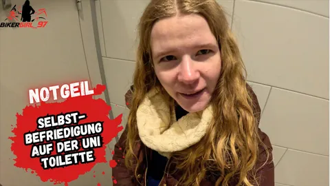 Studenten S******e besorgt es sich auf Uni Toilette!