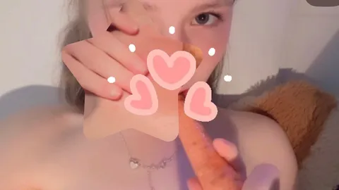 Ich mach’s mir mit einer Möhre selbst und esse sie danach auf 😜🥵