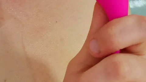 In der wanne mit meinem neuen Spielzeug 🥵