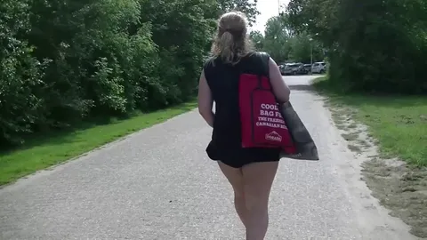 Camping shower s*x