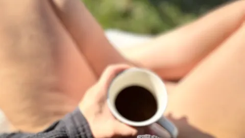 Ein guter Kaffee am Morgen mit geiler Aussicht