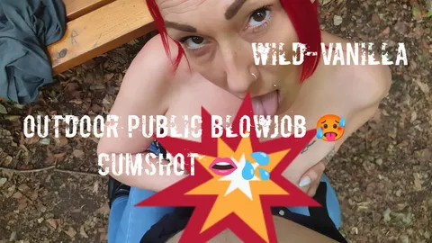 Outdoor Public blowjob POV🥵 C*****t 👄💦