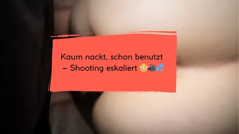 Shooting eskaliert – spontan auf alle Viere & benutzt 🔥📸