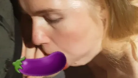 Blowjob bis das Gemüse gar ist