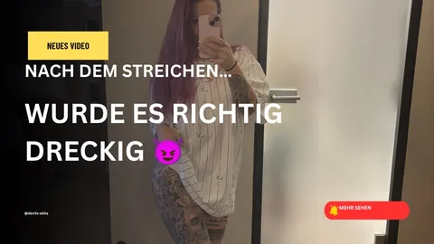 A**l beim Streichen