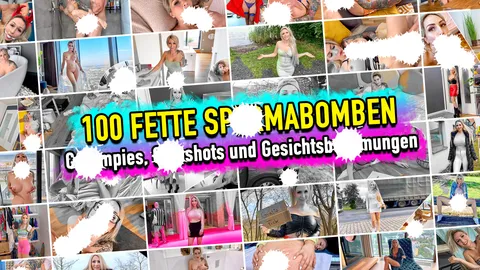 100 fette Spermabomben - Creampies, Cumshots und Gesichtsbesamungen