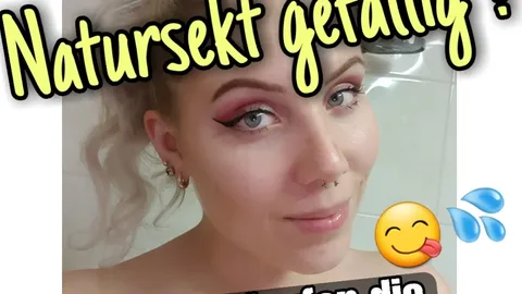 Natursekt gefällig?💦 bein entlang p**sen😍😋