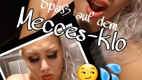 Psssst! 😱Auf dem Mcces Klo gefingert 🔞