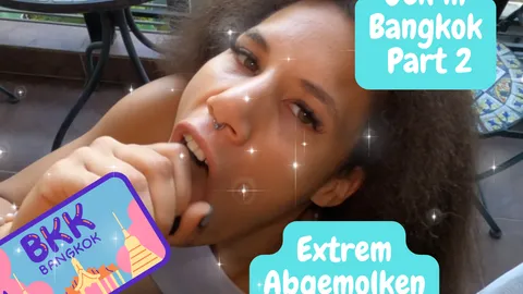 Erster BLOWJOB in Thailand Balkon Part 2 // First BLOWJOB