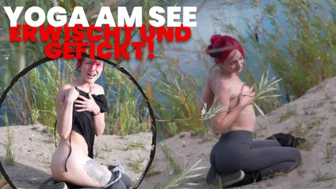 Yoga am See - Er beobachtet mich und f**kt mich dann einfach!