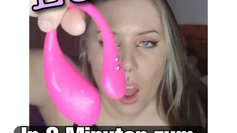 Lush 💦 bringt mich zum squirten in 3 min😍😇