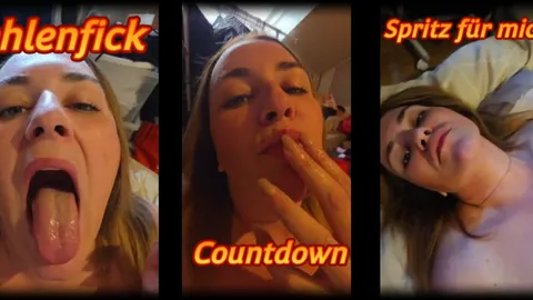 Kehlenf**k.. ich gebe dir den Countdown, du spritzt ab !