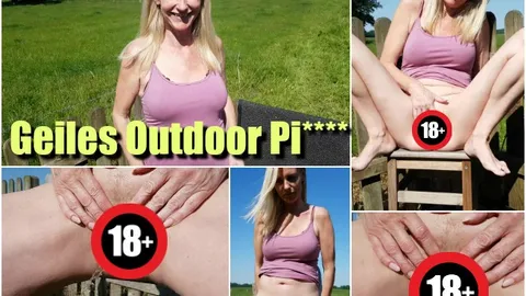 DER NASSE MITTWOCH - NEUE NS SERIE "Geiles Outdoor-P**sen"