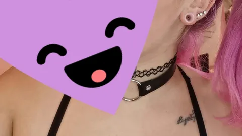 Sucking my dildo