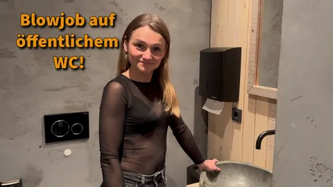 War das zu Krass? Fremden auf einem öffentlichen WC geblasen!