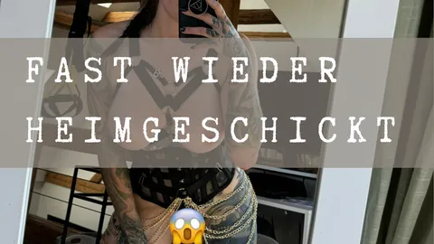 Zu krasses Outfit: beim Shooting fast wieder heimgeschickt