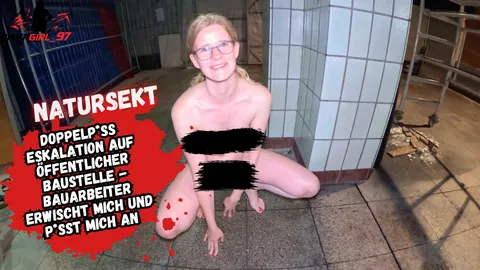Doppelp**s Eskalation Mit F**ker auf der Baustelle