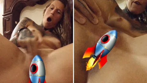 DIE F**KSPALTE SELBST GESTOPFT