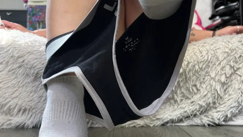 Sneaker socken und P***y 🧦👅