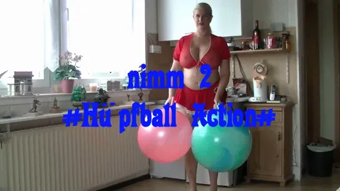 Hüpfball - grosser Spass