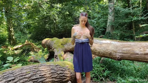 Heimlich am See vollgespritzt!