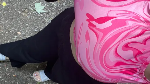 Outdoor Blank ziehen😱😍💦 Public 🌳