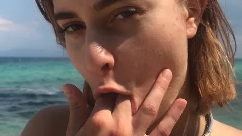 Heiß am Strand gep**st