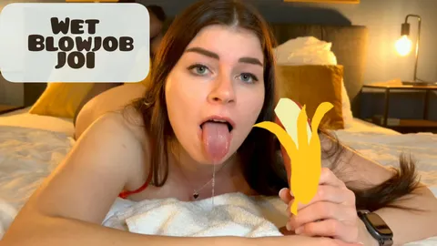 Extrem nasser Blowjob