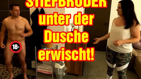 STIEFBRUDER unter der Dusche erwischt!